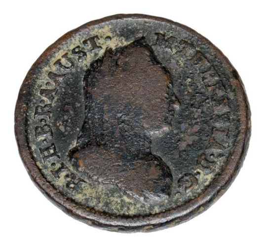 1/2 krajcara 1777 Maria Teresa Habsburg Austria Smolnik