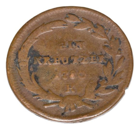 1 krajcar 1780 Maria Teresa Habsburg Austria Kremnica
