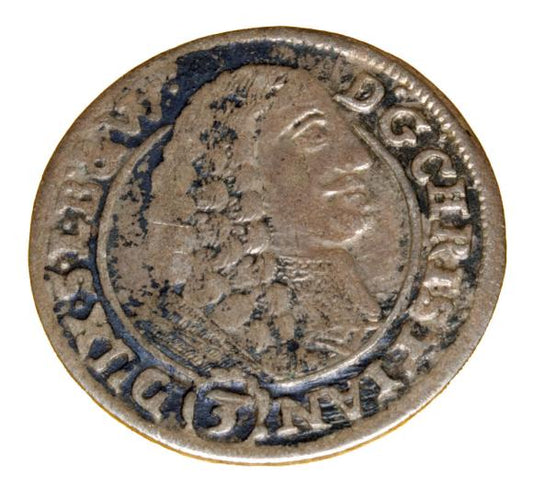 3 krajcary 1665 Chrystian Wołowski Księstwo Brzesko-Legnicko-Wołowskie Brzeg