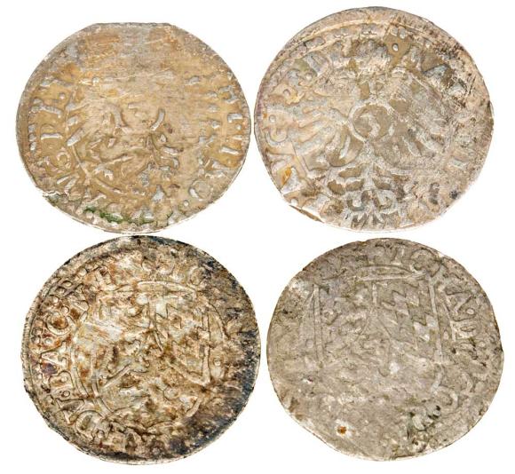 3 krajcary 1569-1604 Jan I Wittelsbach Niemcy Palatynat Zweibrucken