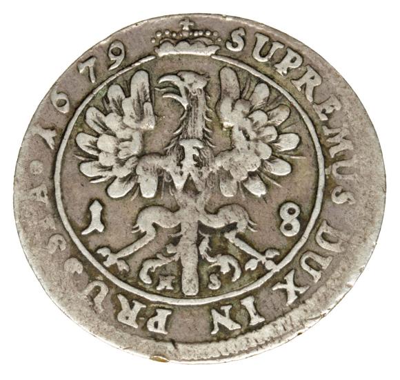 Ort 1679 Fryderyk Wilhelm I Prusy Królewiec