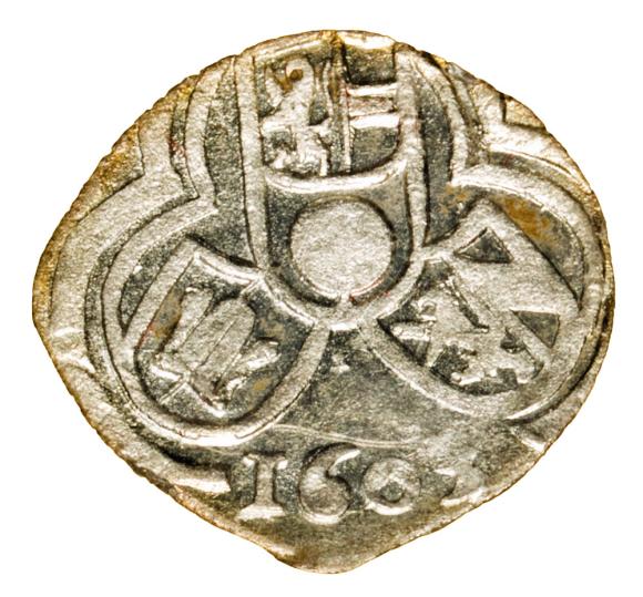 2 fenigi 1605 Wolf Dietrich von Raitenau Austria Salzburg