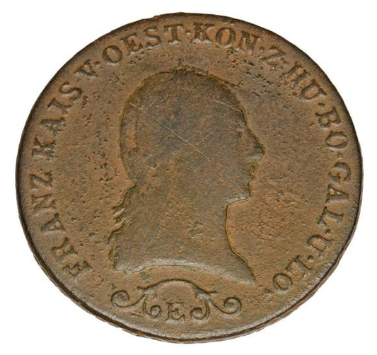 3 krajcary 1812 Franciszek II Habsburg Austria Karlsburg