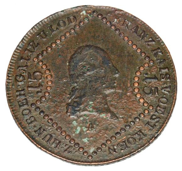 15 krajcarów 1807 Franciszek II Habsburg Austria Wiedeń