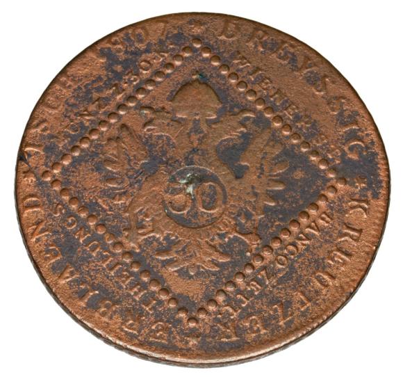 30 krajcarów 1807 Franciszek II Habsburg Austria Kremnica