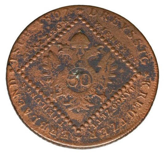30 krajcarów 1807 Franciszek II Habsburg Austria Kremnica