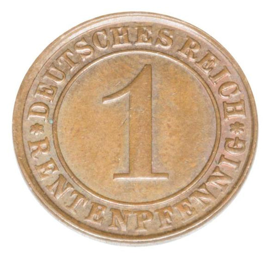 1 rentenpfennig 1923 Niemcy Karlsruhe G