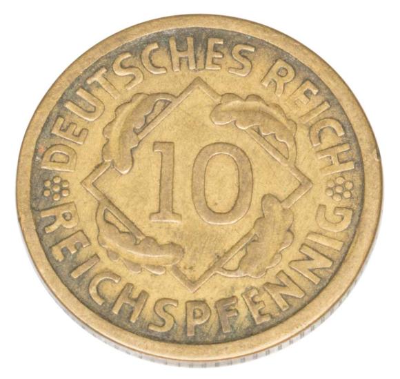 10 reichspfennig 1925 Niemcy Berlin A