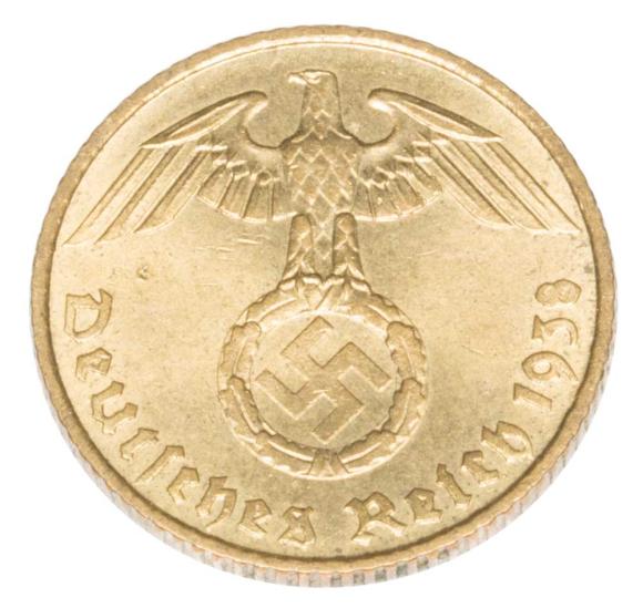 5 reichspfennig 1938 Niemcy Berlin A