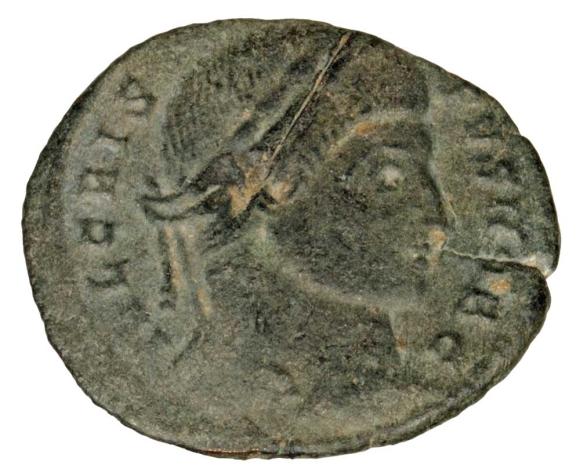 Follis 317-326 Kryspus Cesarstwo Rzymskie Trewir