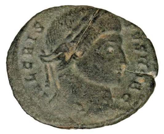 Follis 317-326 Kryspus Cesarstwo Rzymskie Trewir