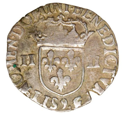1/4 ecu 1588 Henryk Walezy Francja Rennes
