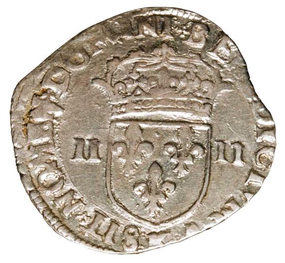 1/4 ecu 1591 Henryk IV Wielki Francja Bordeaux