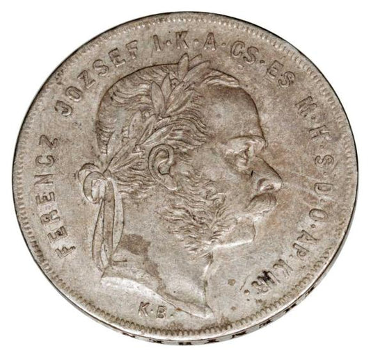 1 forint 1875 Franciszek Józef I Austria Kremnica KB
