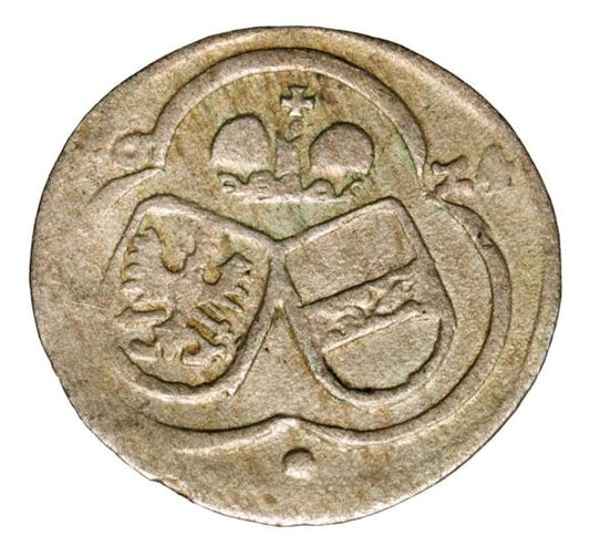 1/2 krajcara 1624 Ferdynand II Habsburg Śląsk Nysa