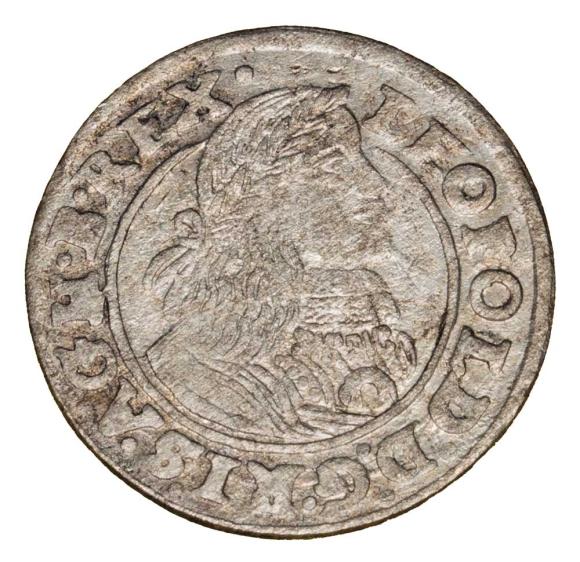 1 krajcar 1660 Leopold I Habsburg Śląsk Wrocław