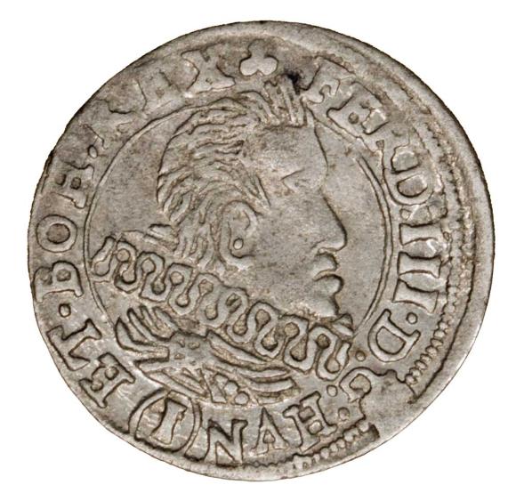 1 krajcar 1628 Ferdynand III Habsburg Śląsk Kłodzko