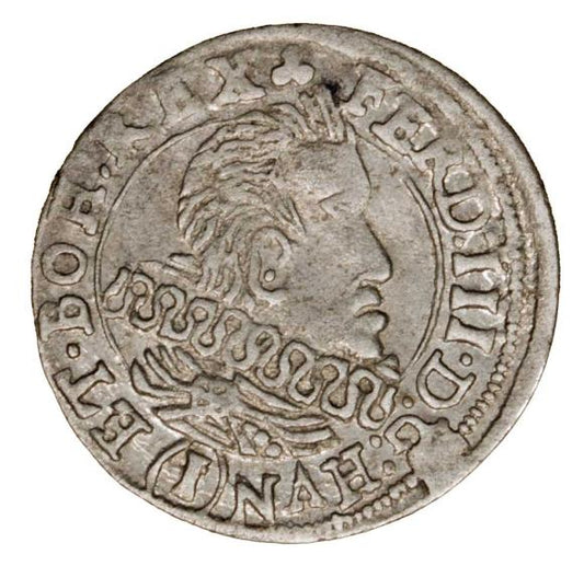 1 krajcar 1628 Ferdynand III Habsburg Śląsk Kłodzko