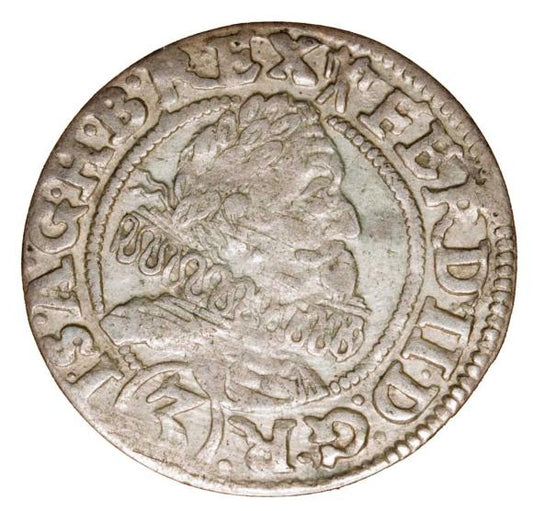 3 krajcary 1629 Ferdynand II Habsburg Śląsk Wrocław