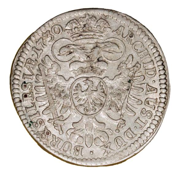3 krajcary 1730 Karol VI Habsburg Śląsk Wrocław