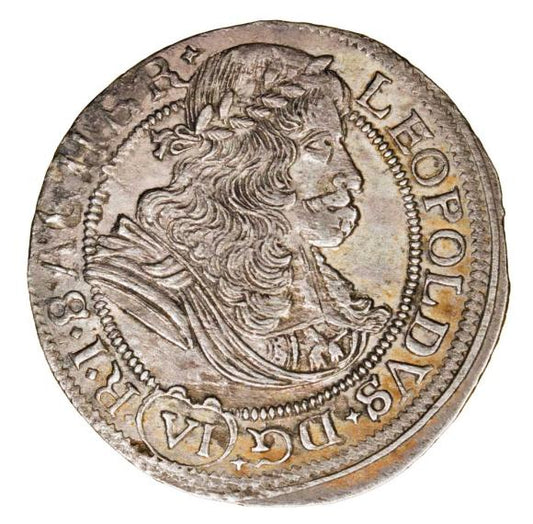 6 krajcarów 1675 Leopold I Habsburg Śląsk Wrocław