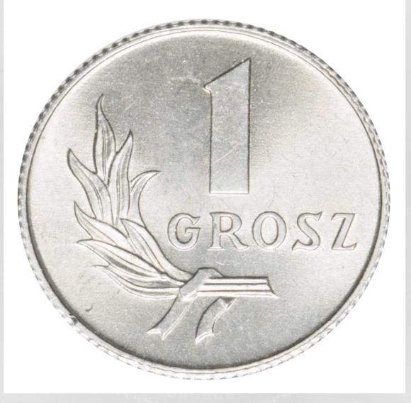 1 grosz 1949 PRL Warszawa