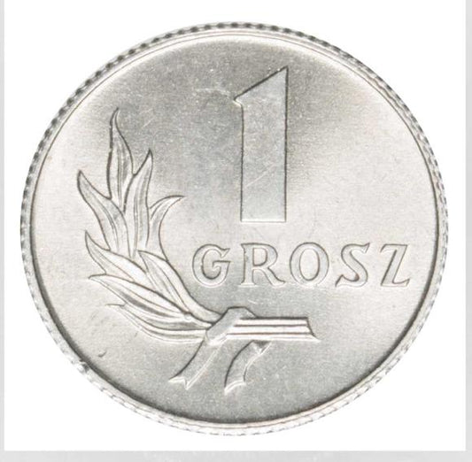 1 grosz 1949 PRL Warszawa