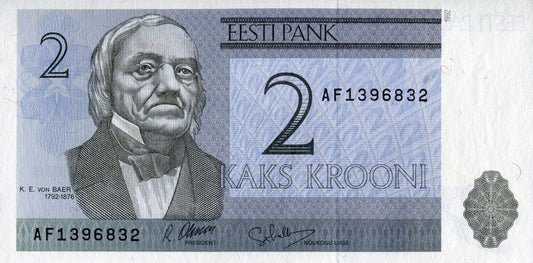 Estonia 2 krooni Pałac 1992 P-70
