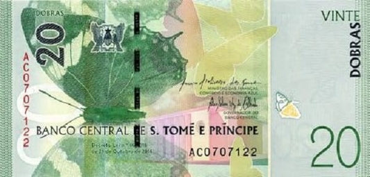 Wyspy Świętego Tomasza 20 dobras Żaba 2016 P-72