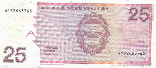 Antyle Holenderskie 25 guldenów Flaming 2012 P-29g