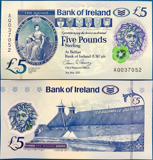Irlandia PN 5 f Destylarnia 2017 P-NEW