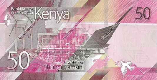 Kenia 50 KES Energia 2024 P-52b