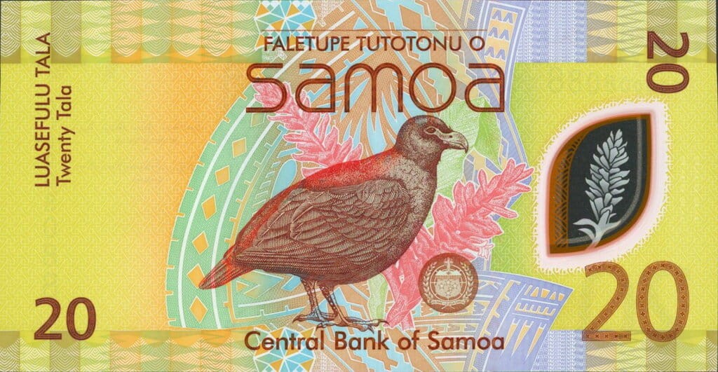 Samoa 20 tala Zębacz 2024 P-49