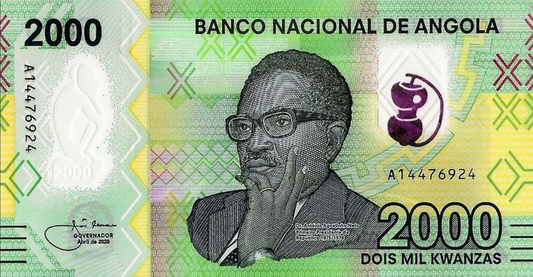 Angola 2000 kwanza Serra de Leba 2020 P-162a