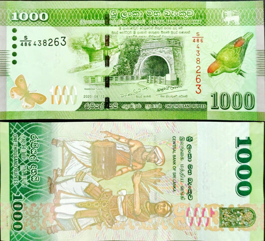 Sri Lanka 1000 Rupii Tańce 2020 P-127