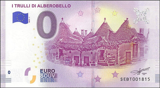 UE 0 euro I Trulli di Alberobello 2019.1