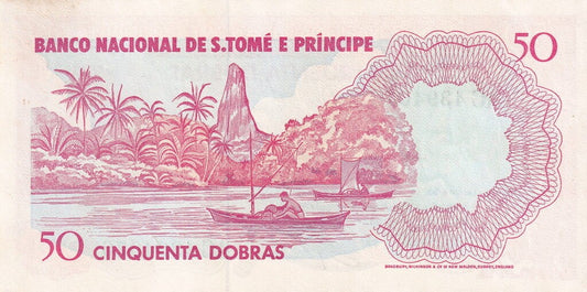 Wyspy Świętego Tomasza 50 dobras Papuga 1982 P-56