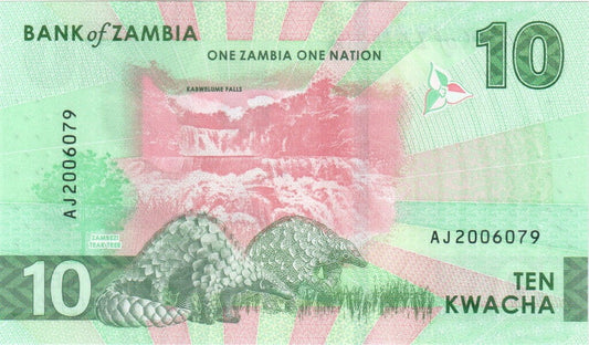 Zambia 10 ZK Łuskowce ziemne 2024 P-62