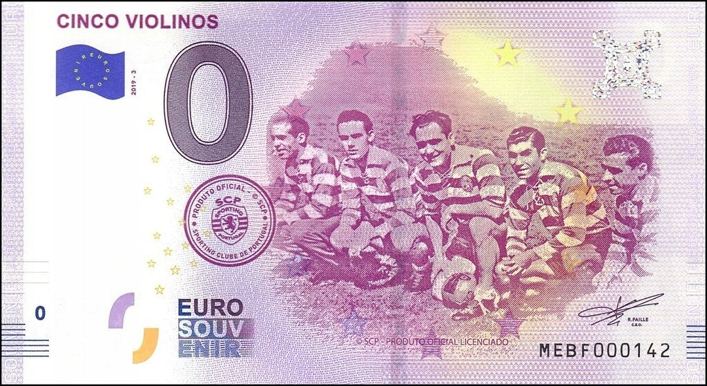 UE 0 euro Cinco Violinos 2019.3