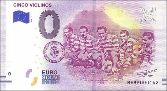 UE 0 euro Cinco Violinos 2019.3